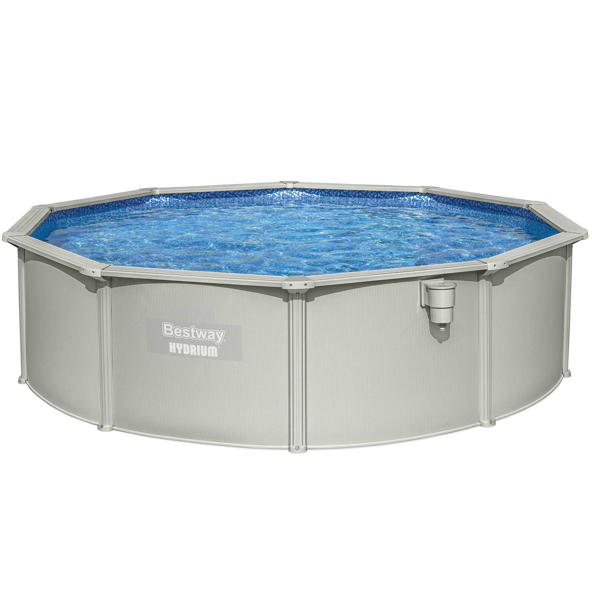 Bestway stålväggspool Ø4,6m - 1,2m djup | Hydrium (56384) Bestway stålväggspool Ø4,6m - 1,2m djup | Hydrium (56384)