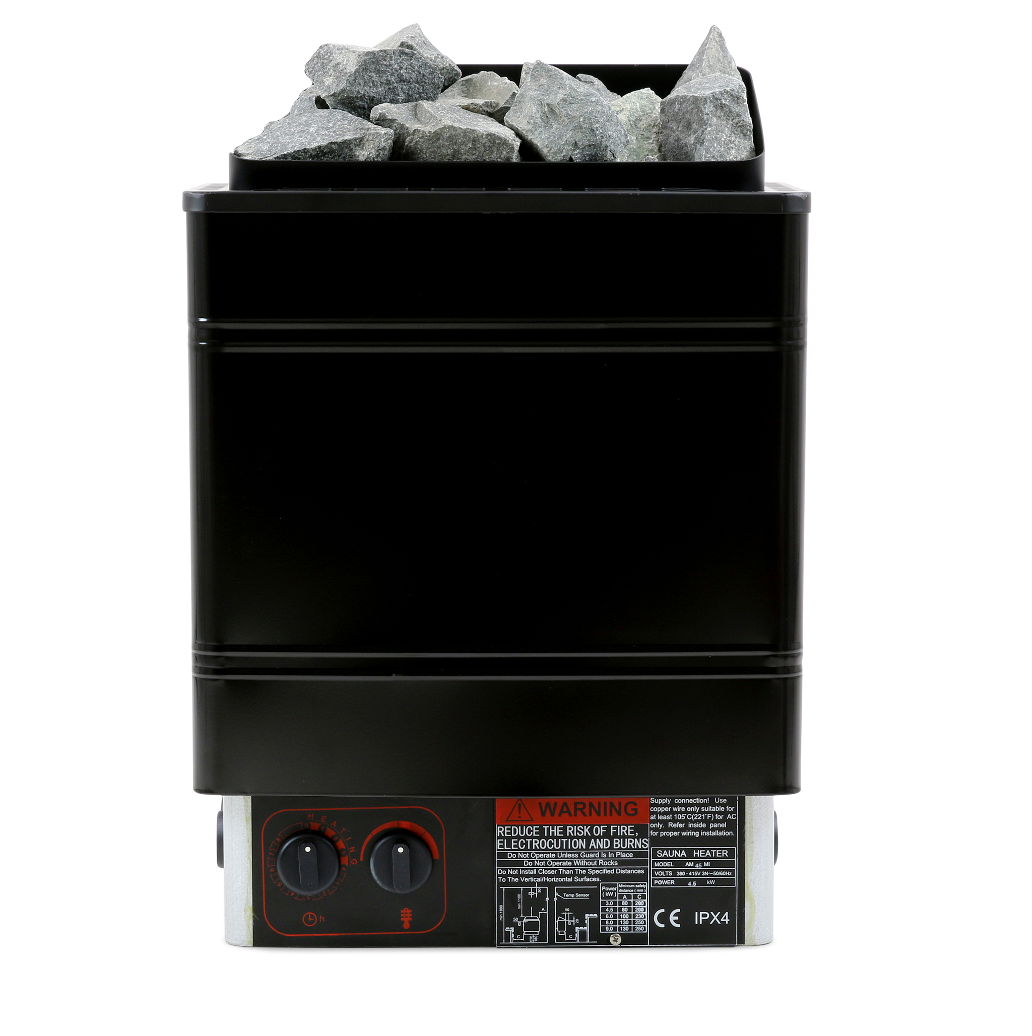 Bastuaggregat 4,5kW | Vägghängt Bastuaggregat 4,5kW | Vägghängt