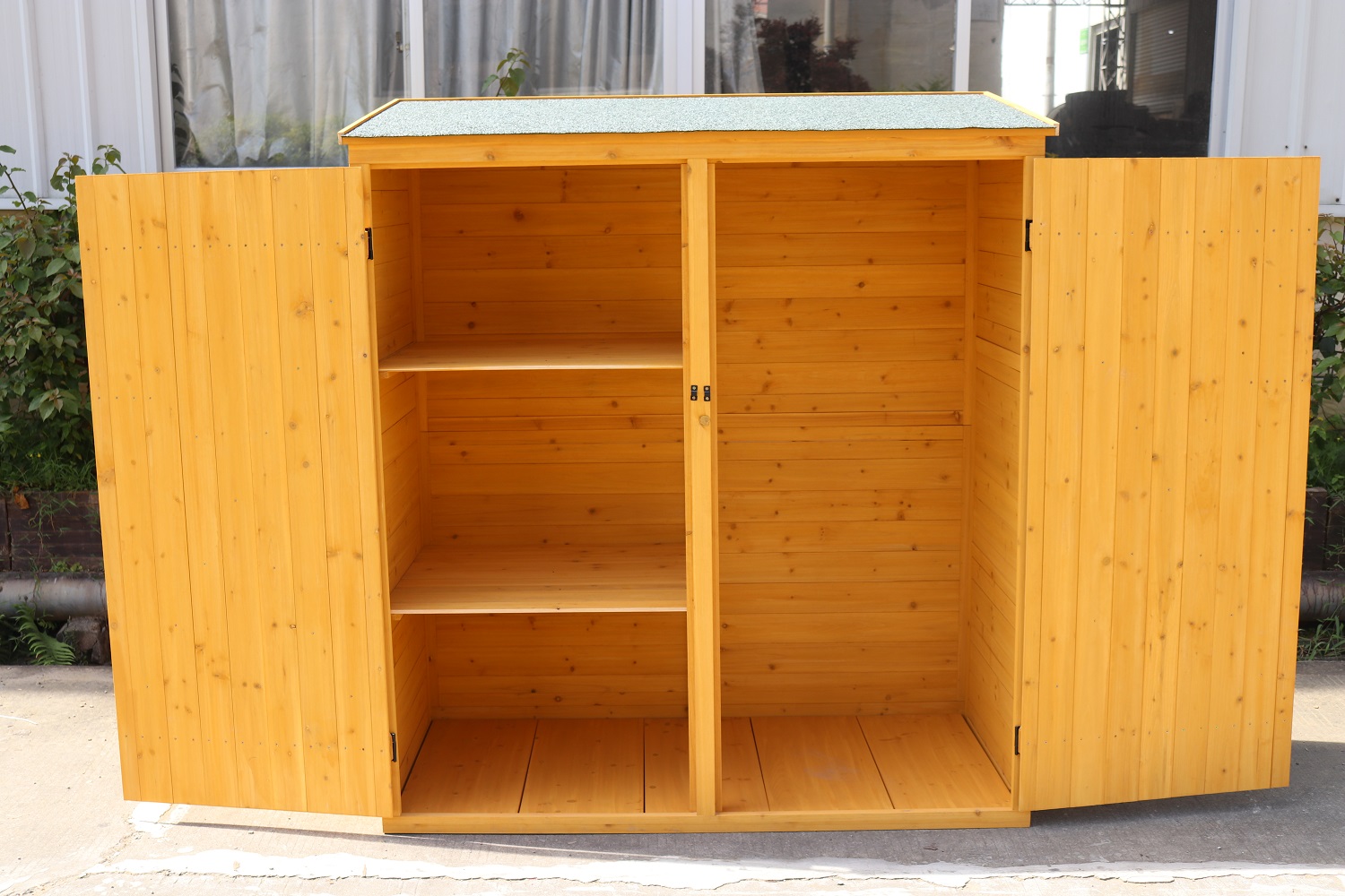 Litet förråd 1,3m² | Färdig byggsats Litet förråd 1,3m² | Färdig byggsats