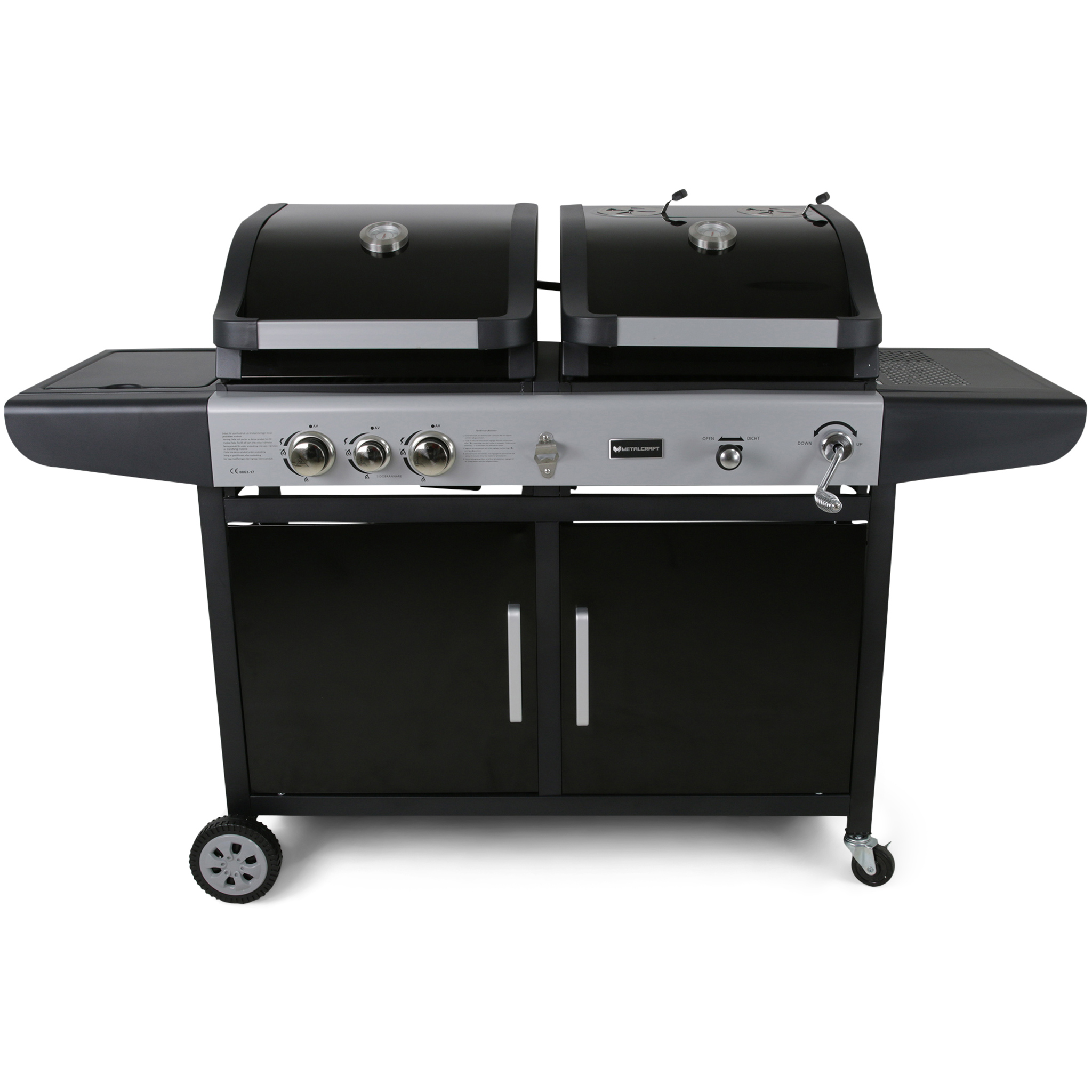 Kombinerad gasol- och kolgrill | Savannah Kombinerad gasol- och kolgrill | Savannah