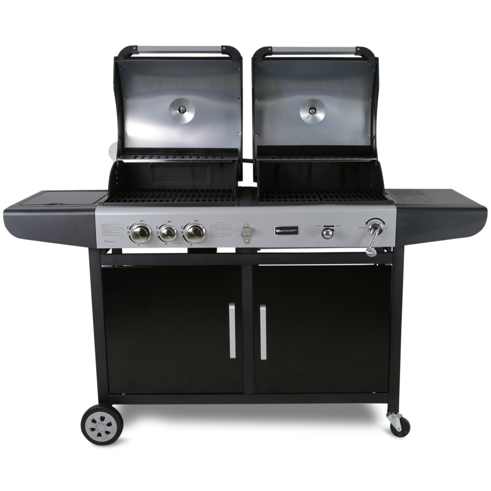 Kombinerad gasol- och kolgrill | Savannah Kombinerad gasol- och kolgrill | Savannah