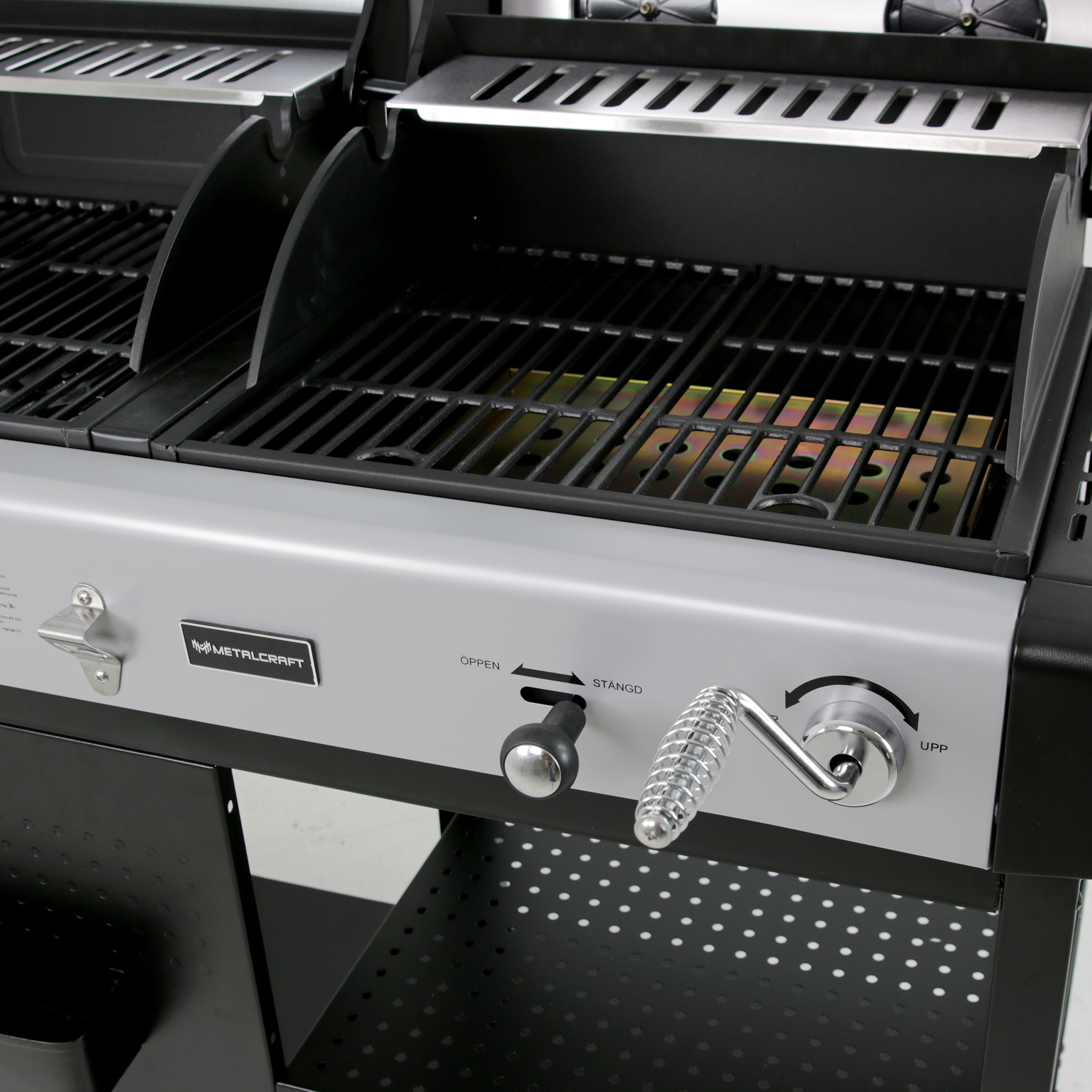 Kombinerad kol- och gasolgrill | Aurora Kombinerad kol- och gasolgrill | Aurora