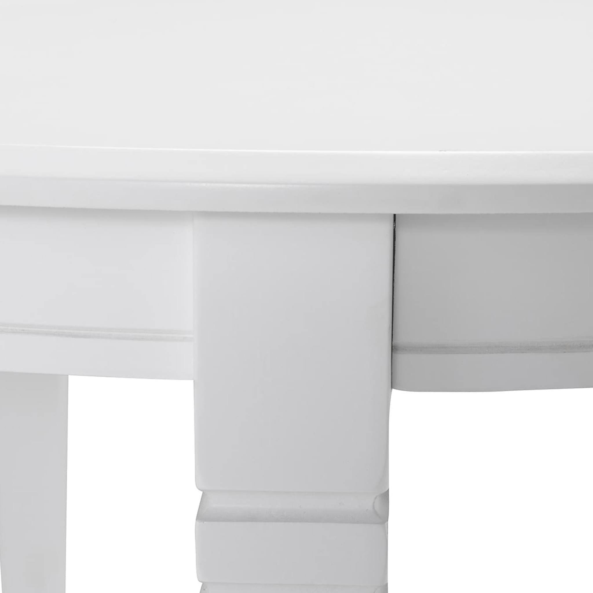 Förlängningsbart matbord 150cm | Vit Förlängningsbart matbord 150cm | Vit