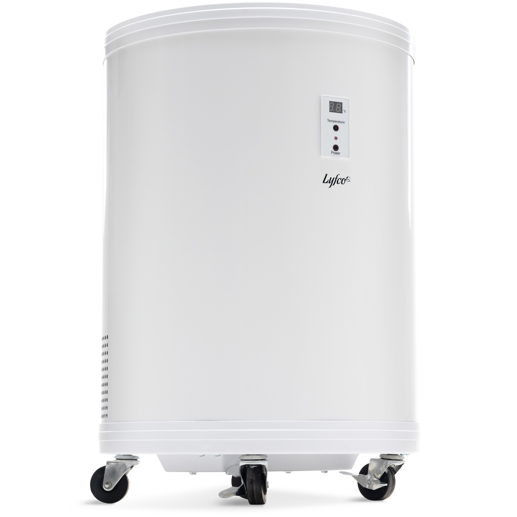 Party cooler 30L | Tystg�ende | Plats f�r 40 burkar | Vit