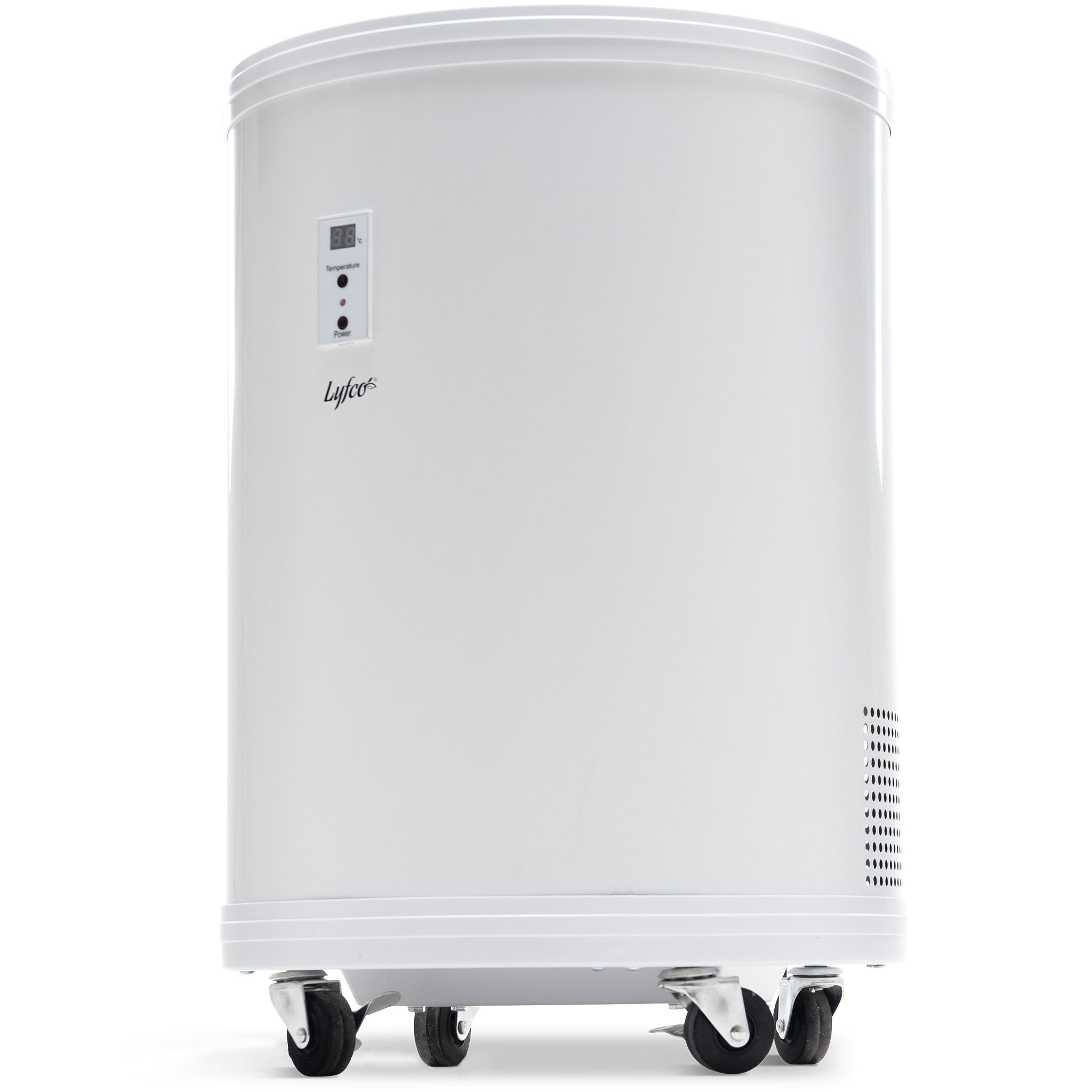 Party cooler 30L | Tystg�ende | Plats f�r 40 burkar | Vit