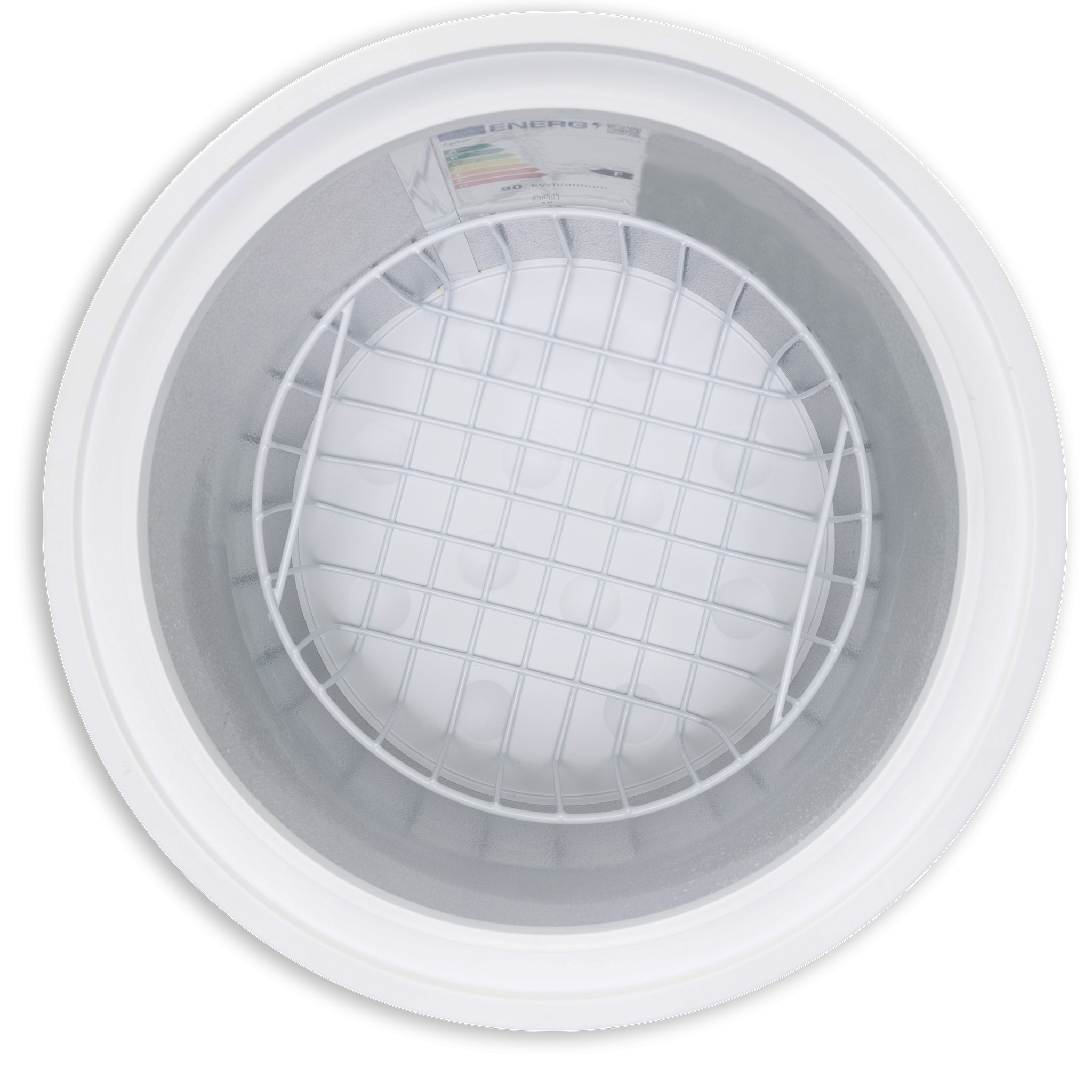 Party cooler 30L | Tystg�ende | Plats f�r 40 burkar | Vit