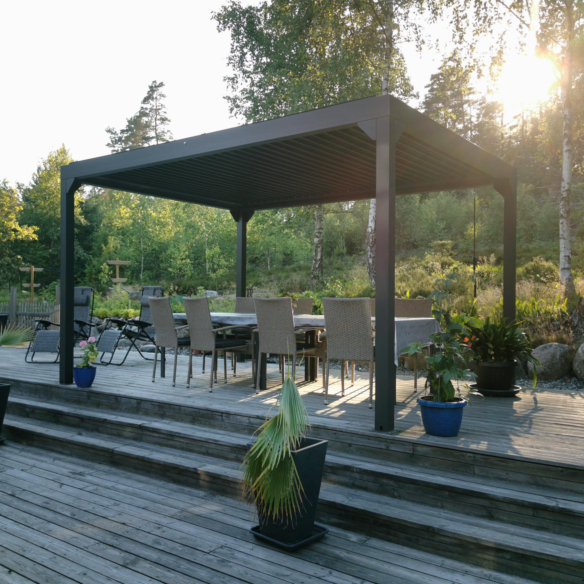 Pergola Premium | �ppningsbara lameller