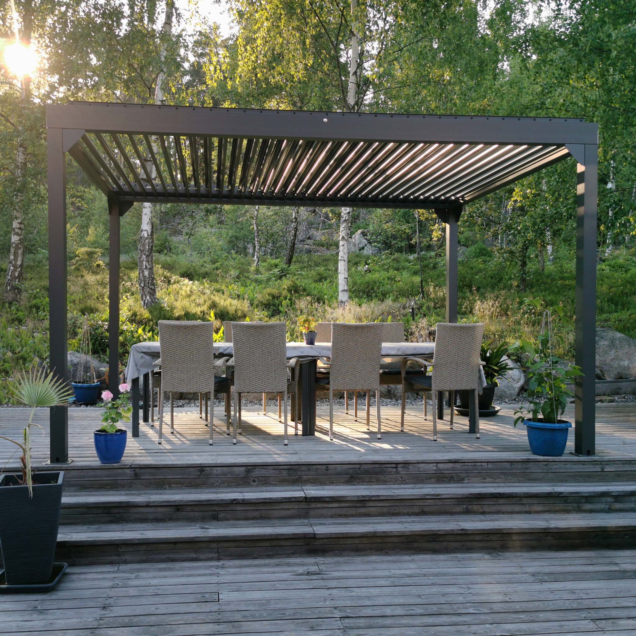 Pergola Premium | �ppningsbara lameller