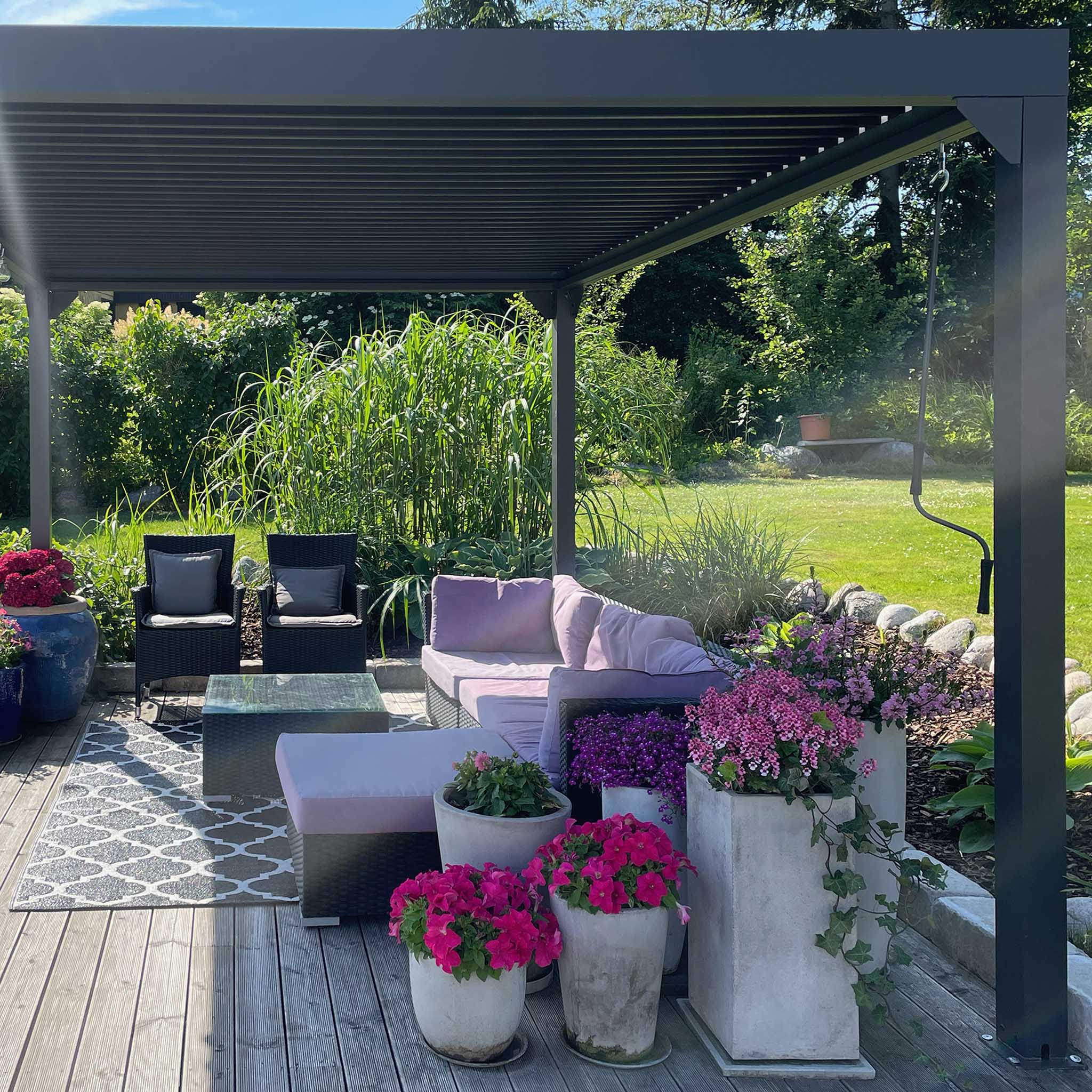 Pergola Premium | �ppningsbara lameller