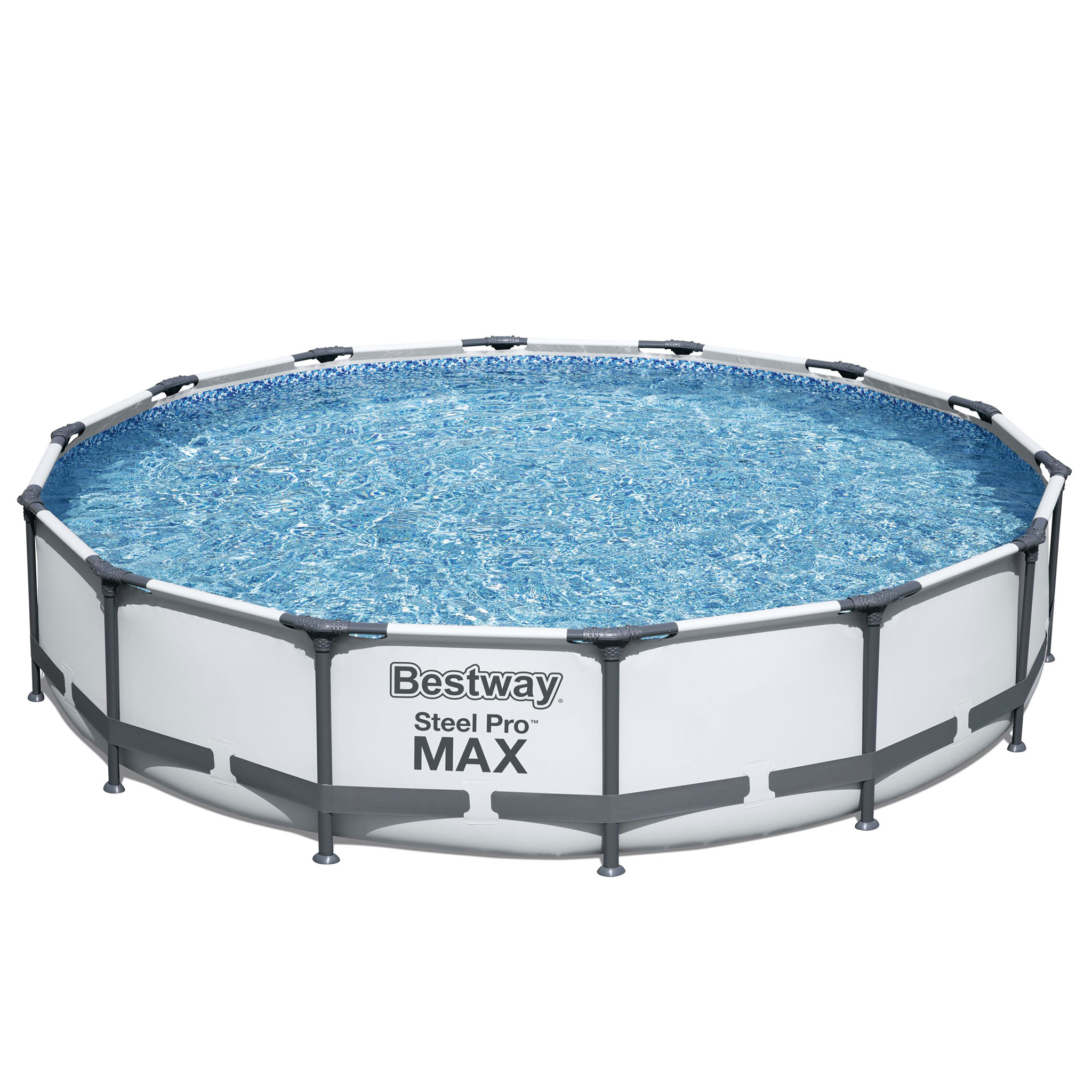 Bestway pool ovan mark Ø4,3m - 84cm djup | Steel Pro MAX (56595) Bestway pool ovan mark Ø4,3m - 84cm djup | Steel Pro MAX (56595)