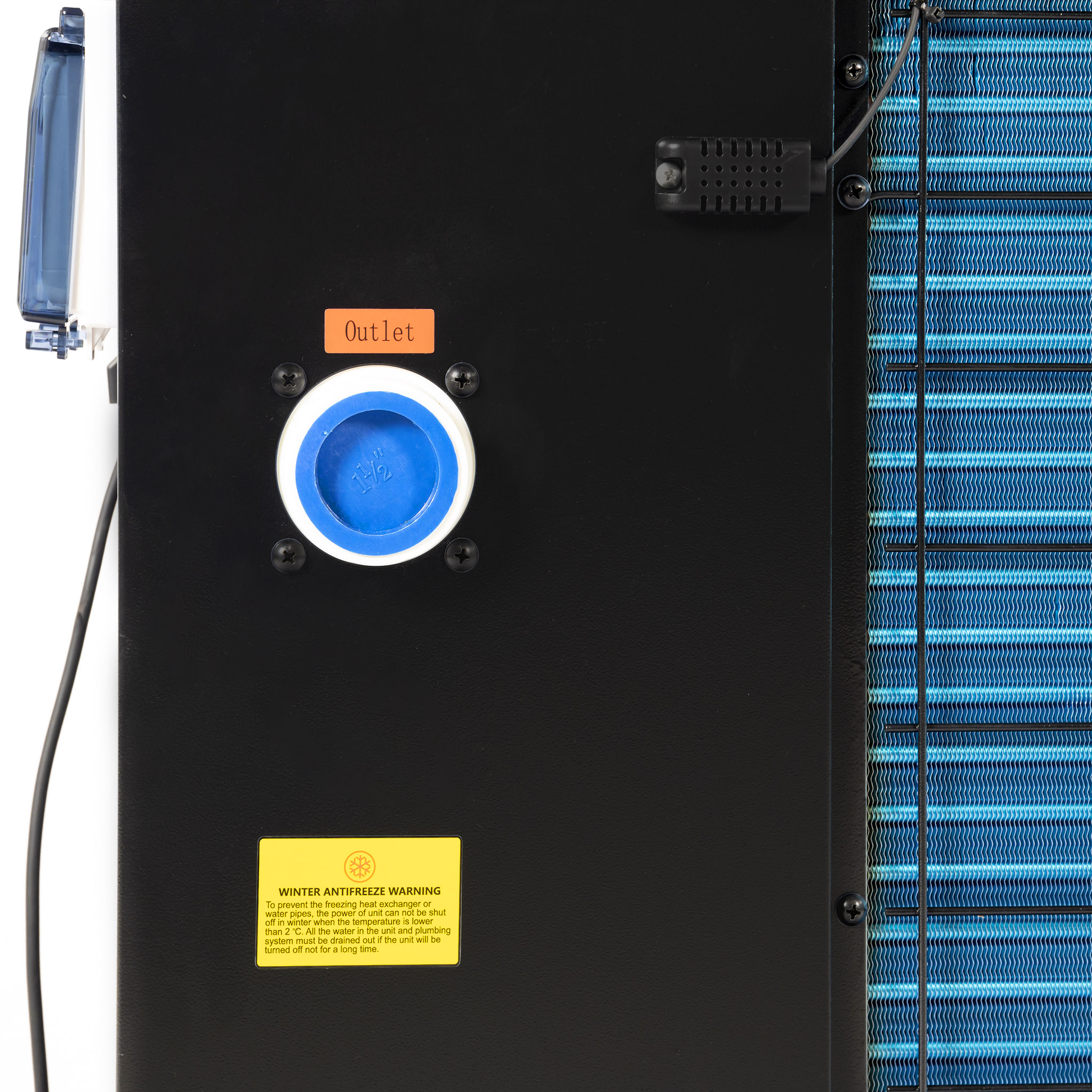 Poolvärmepump 12,4kW | Mitsubishi-kompressor Poolvärmepump 12,4kW | Mitsubishi-kompressor