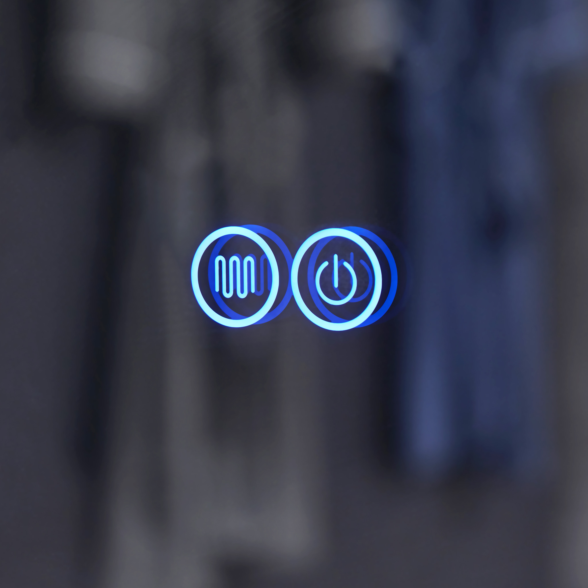Rund spegel med h�ngrem | LED-belysning & anti-fog-funktion
