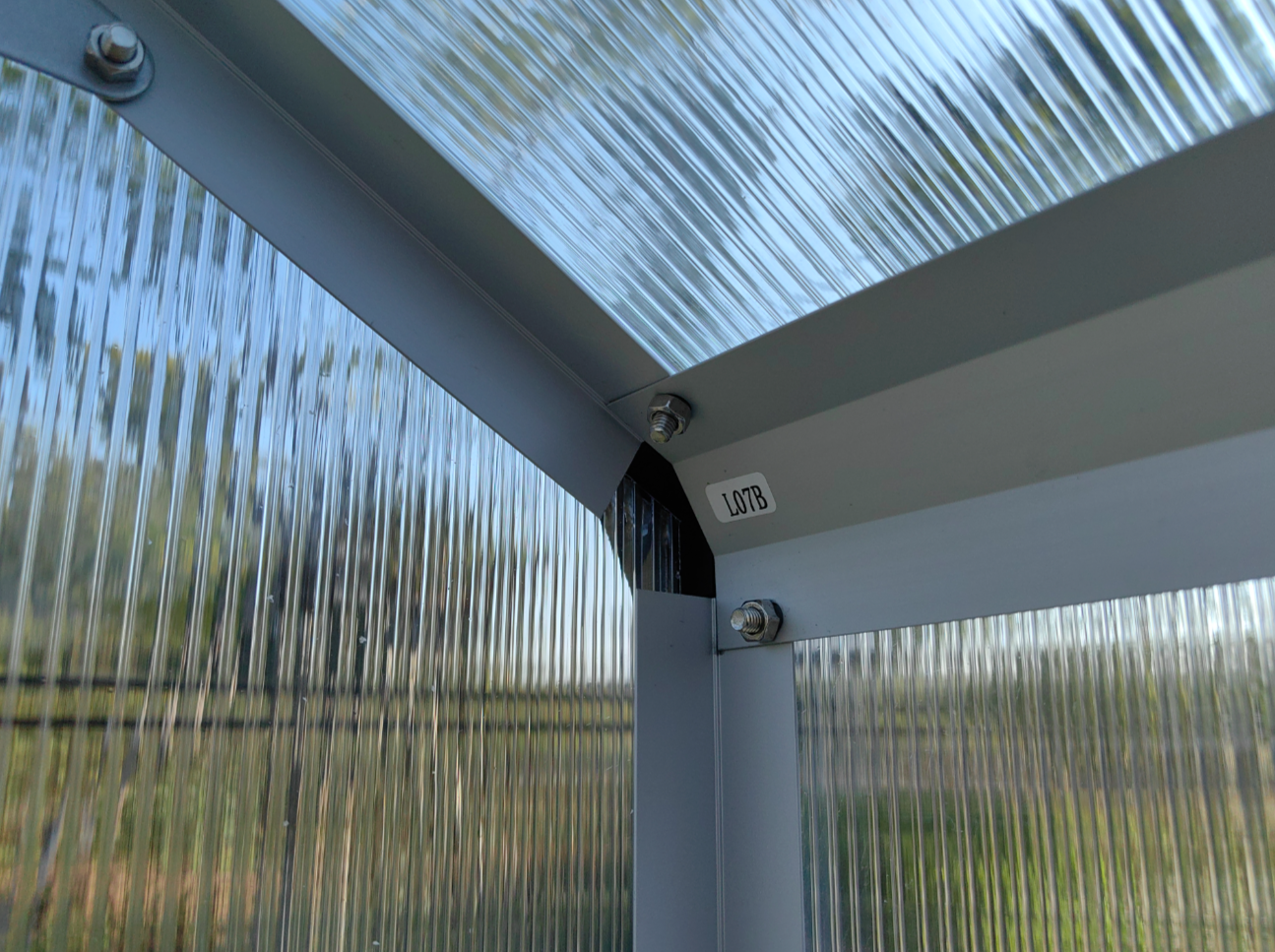Växthus 18m² Premium | Extra hög takhöjd | 6mm kanalplast Växthus 18m² Premium | Extra hög takhöjd | 6mm kanalplast