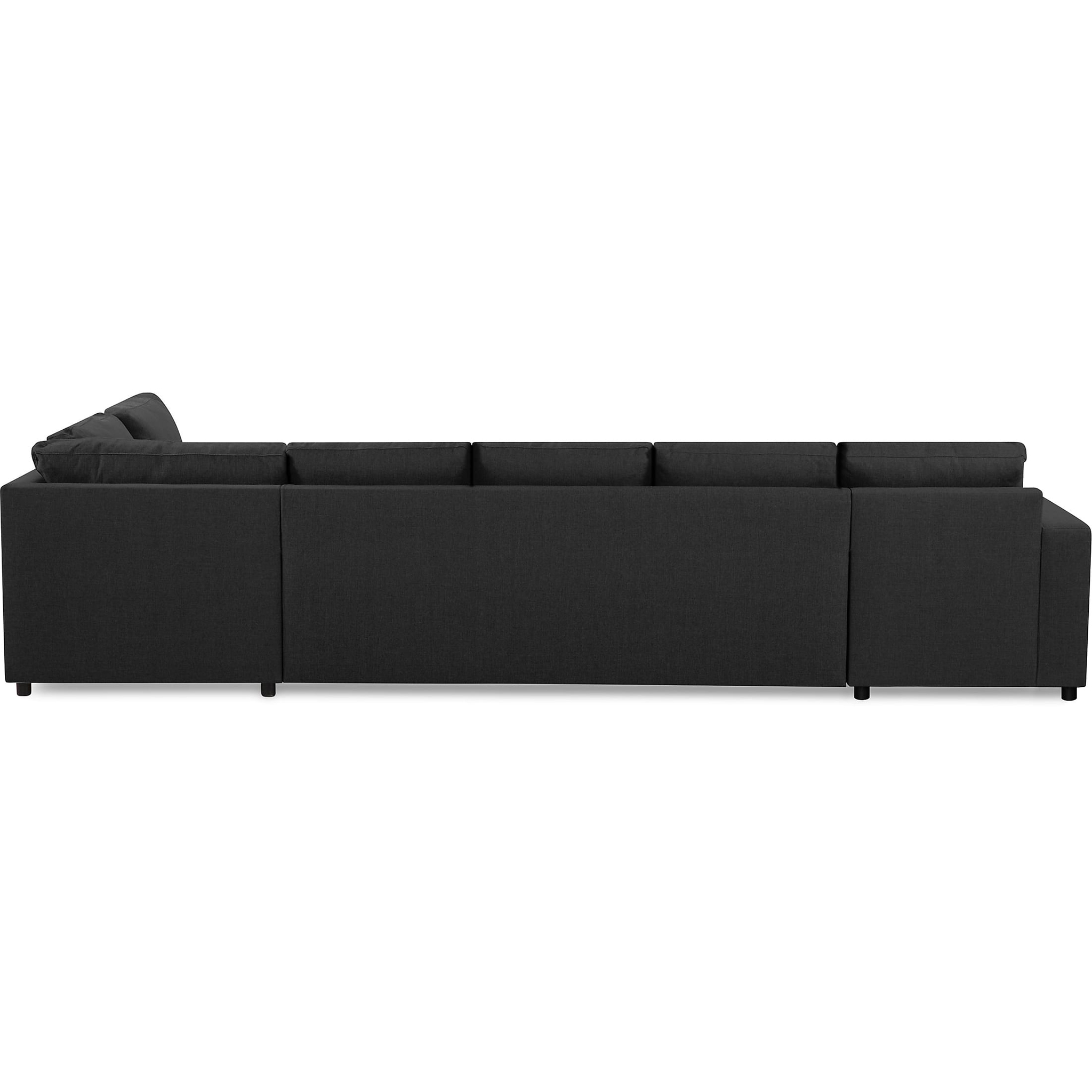 U-soffa med divan vänster | Crazy XL | Antracit U-soffa med divan vänster | Crazy XL | Antracit