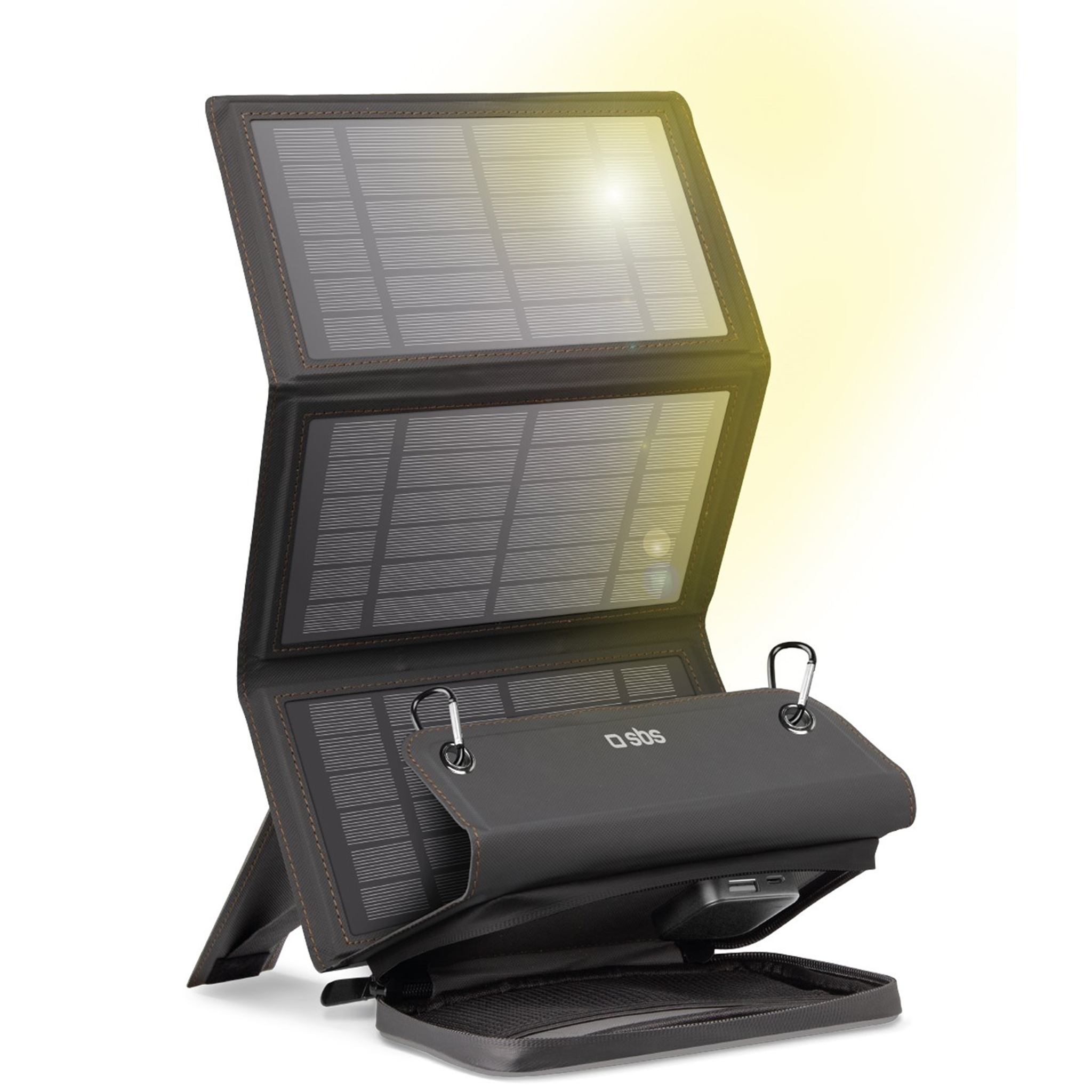 Portabel solpanel 30W | Vikbar | Ladda 3 enheter samtidigt Portabel solpanel 30W | Vikbar | Ladda 3 enheter samtidigt