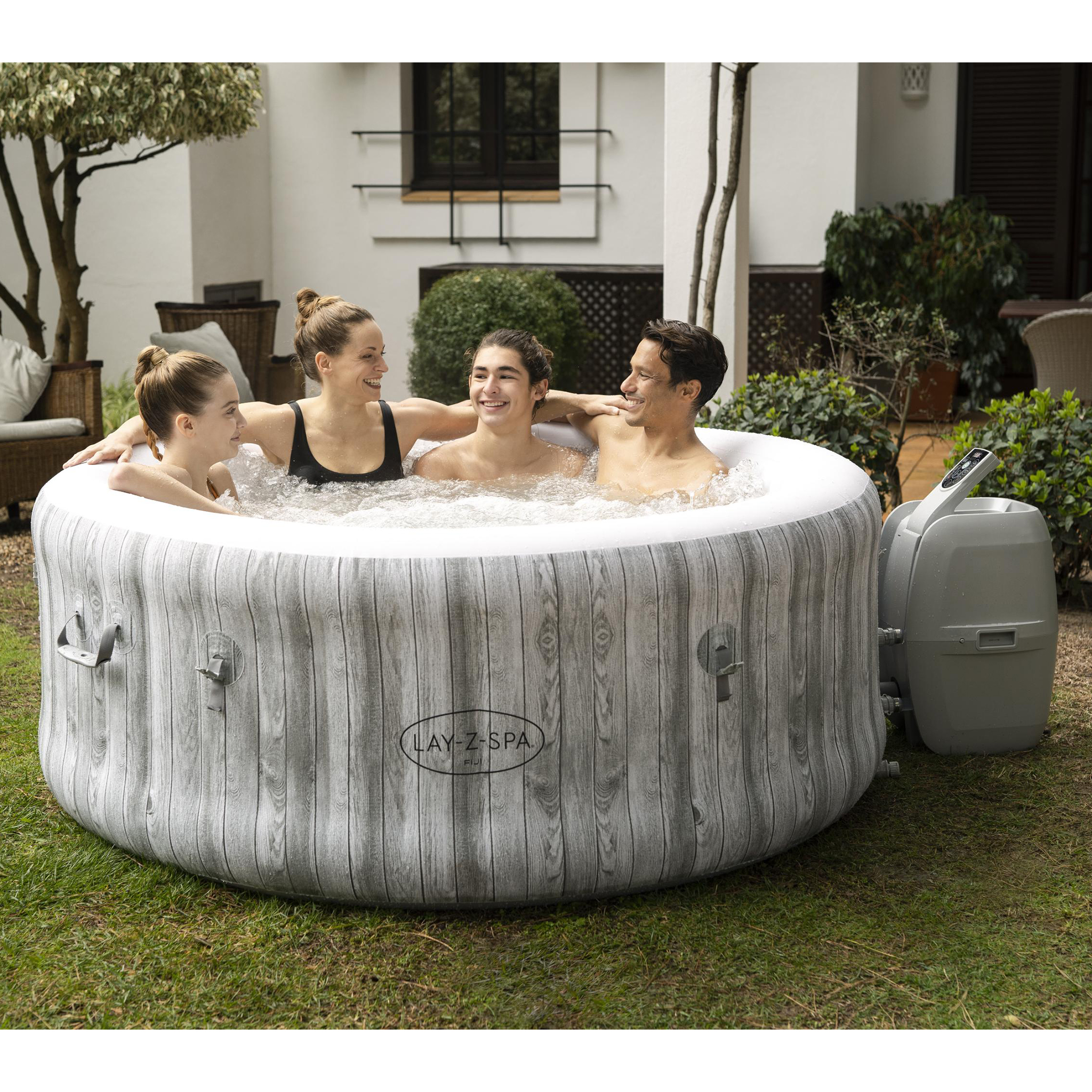Lay-Z Spa Fiji Airjet | Bestway uppblåsbart spabad 2-4 personer Lay-Z Spa Fiji Airjet | Bestway uppblåsbart spabad 2-4 personer