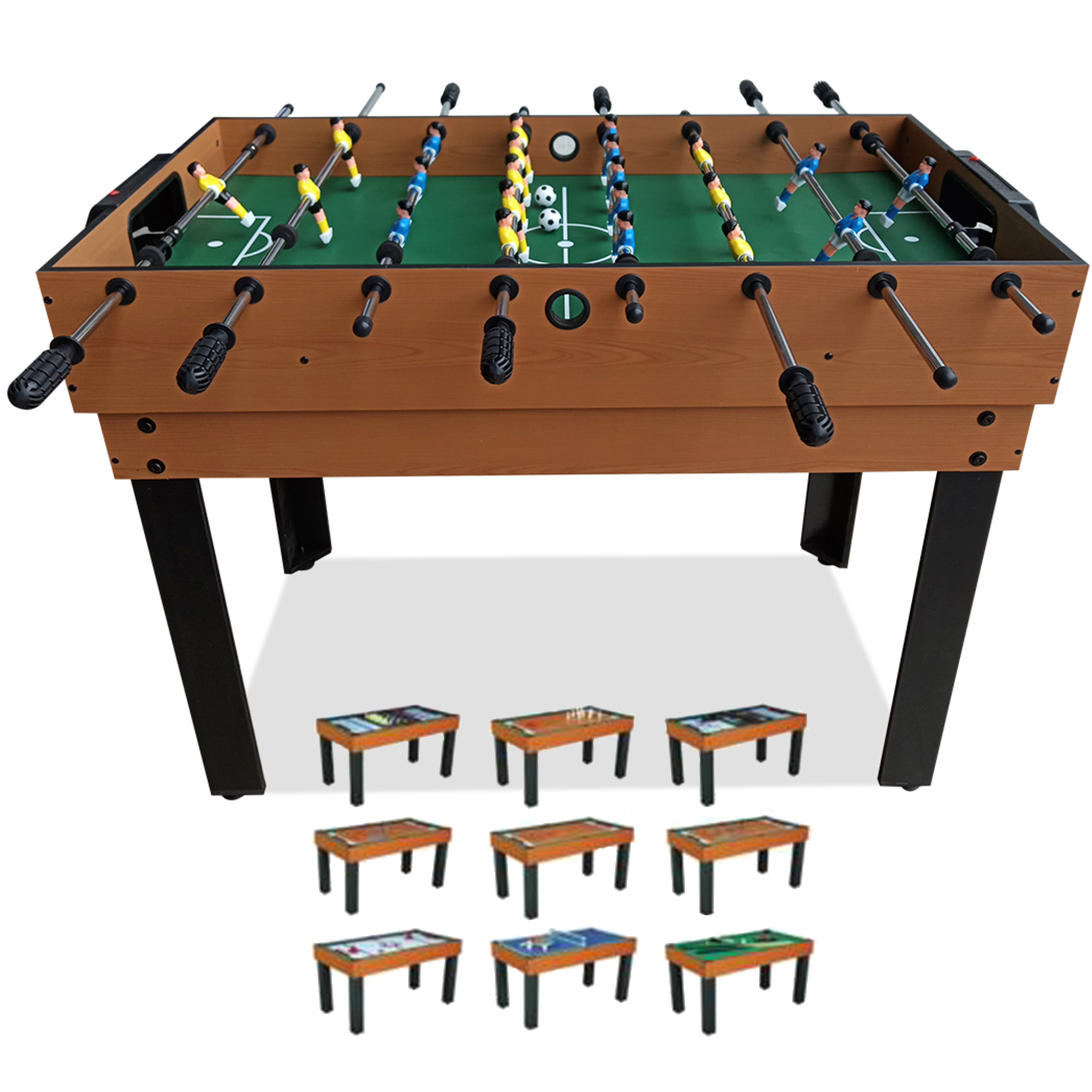 Multi spelbord 9-i-1 | 122 x 61 cm Multi spelbord 9-i-1 | 122 x 61 cm