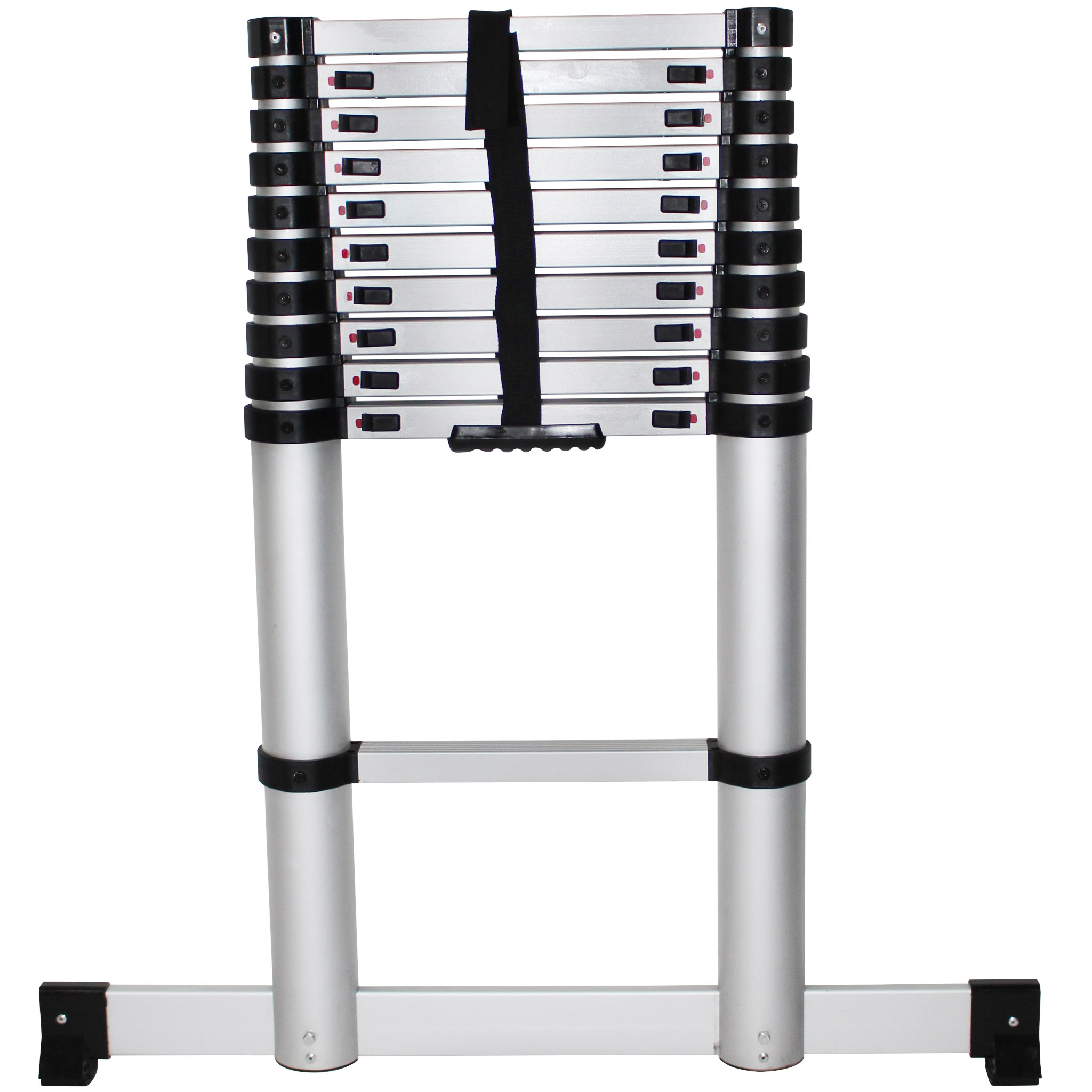 Teleskopisk stege | 3,3 meter - 10 steg | Aluminium Teleskopisk stege | 3,3 meter - 10 steg | Aluminium