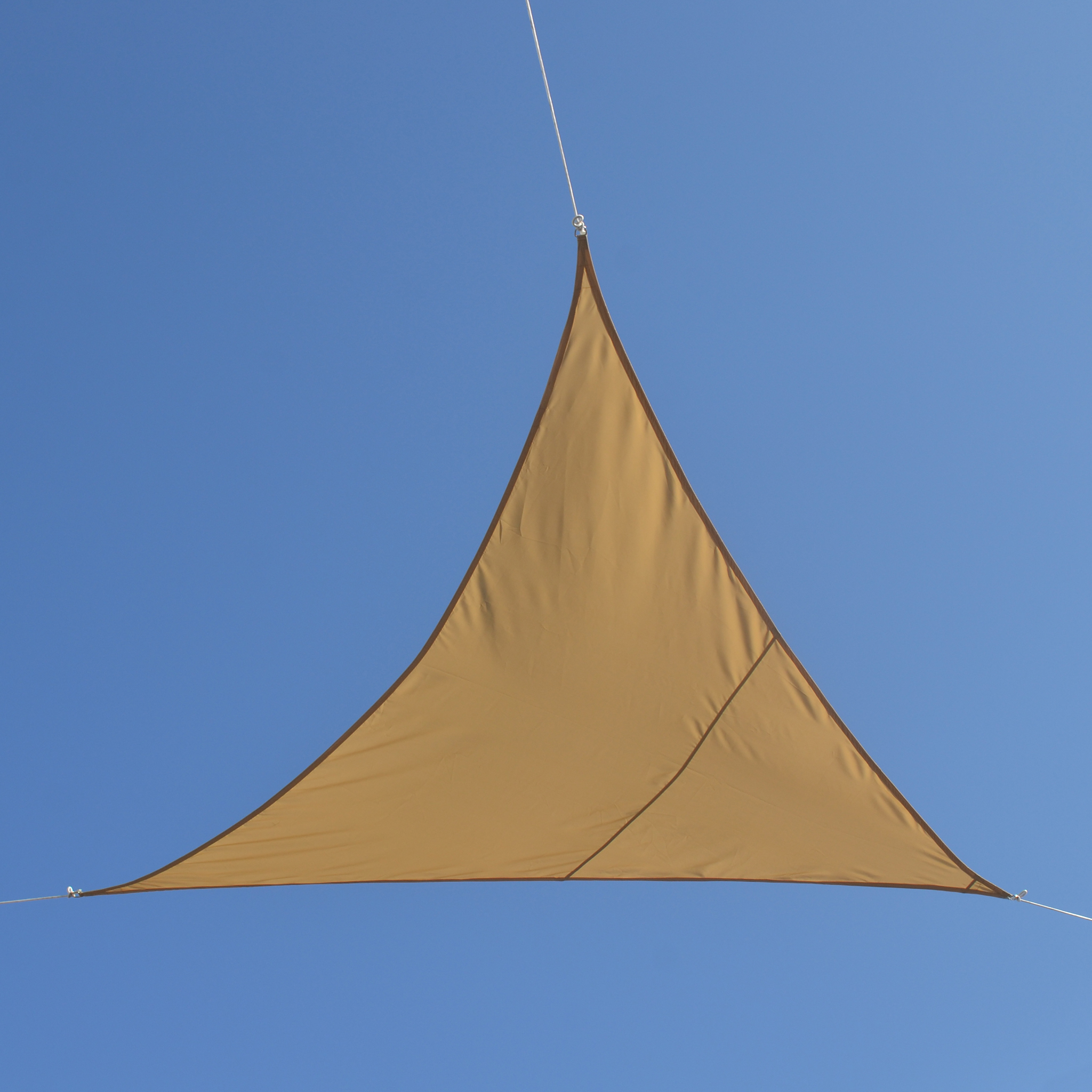 Trekantigt solsegel - Beige Trekantigt solsegel - Beige