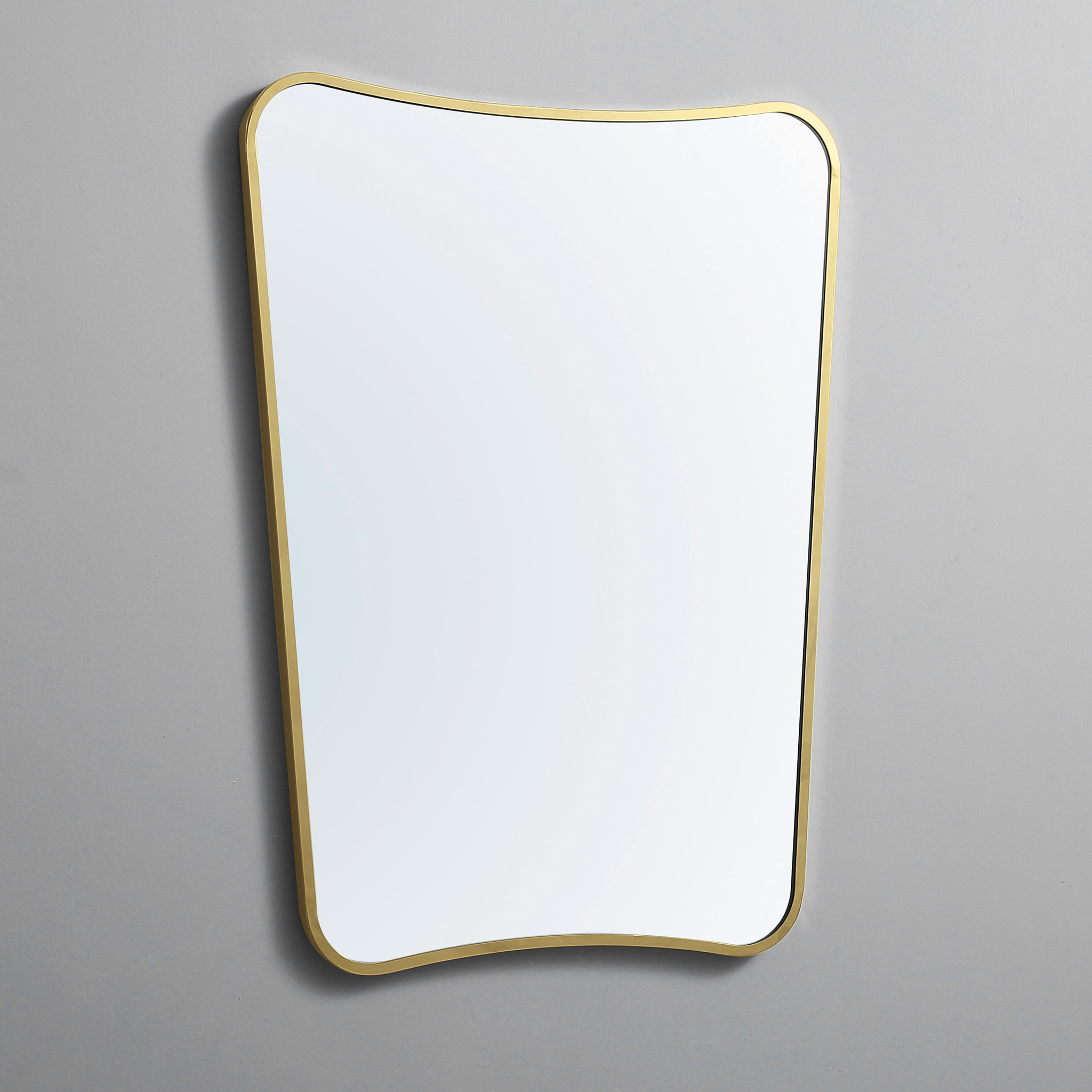 Spegel med rundade former - TIFFANY GOLD Spegel med rundade former - TIFFANY GOLD