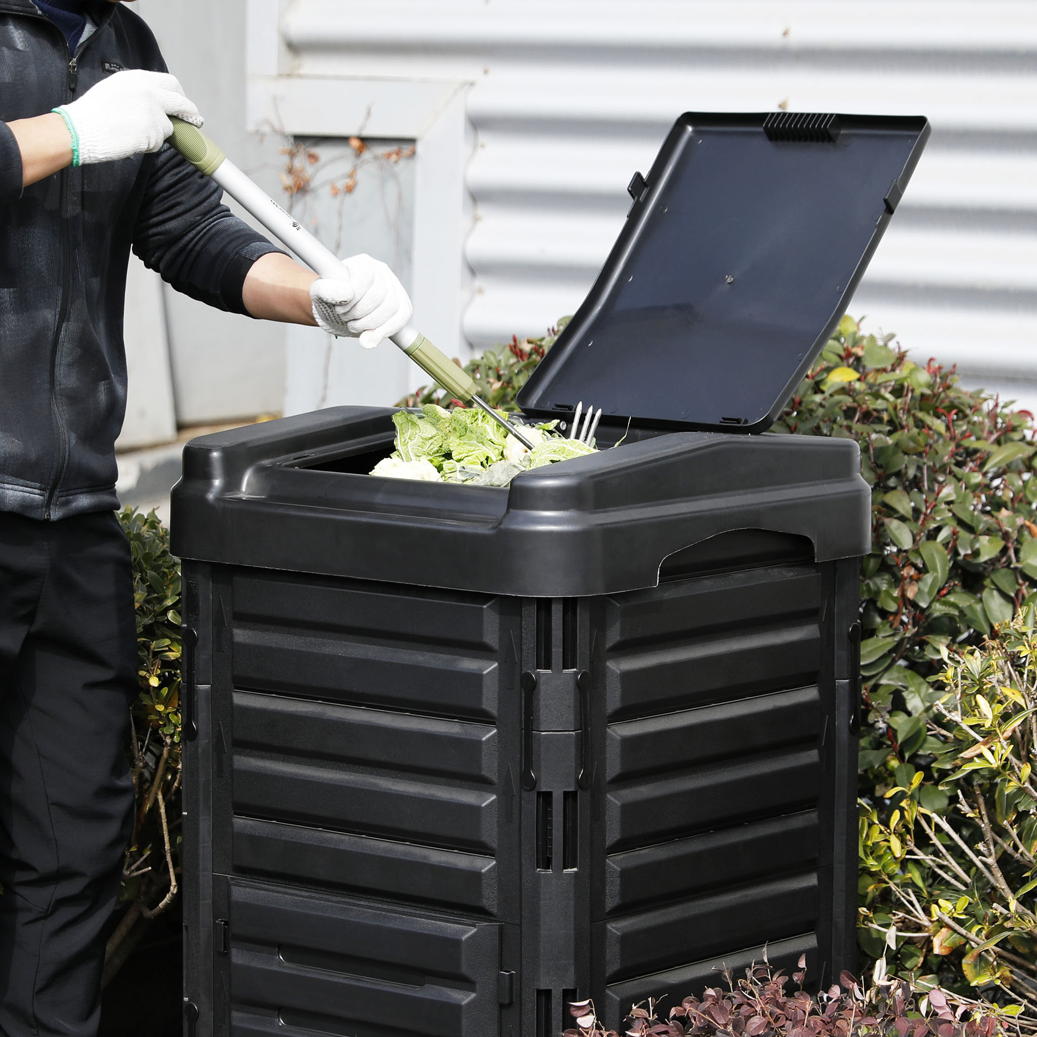 Varmkompost 336 liter f�r matavfall & tr�dg�rdsavfall