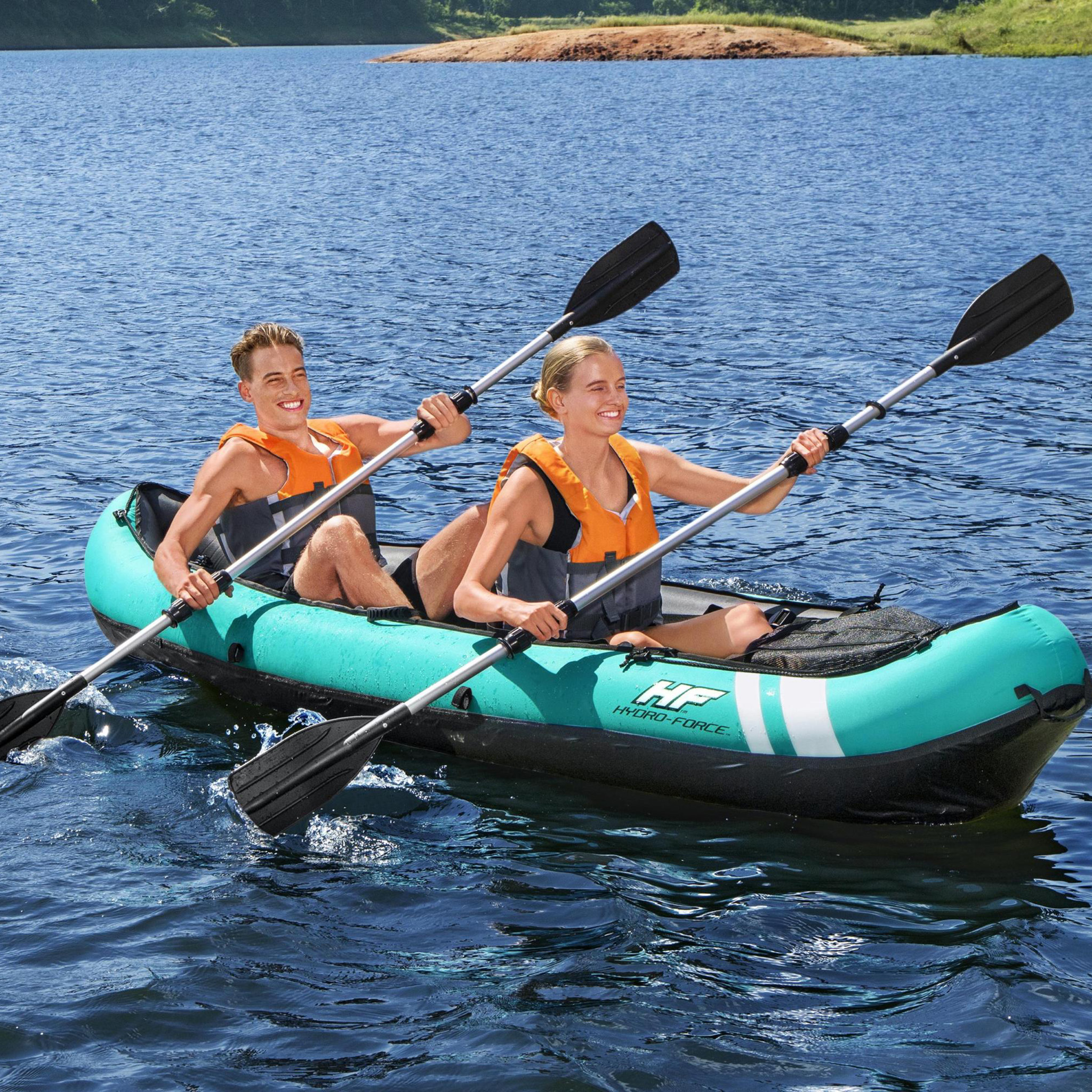 Uppbl�sbar kajak 2 personer | Bestway Ventura (65052)