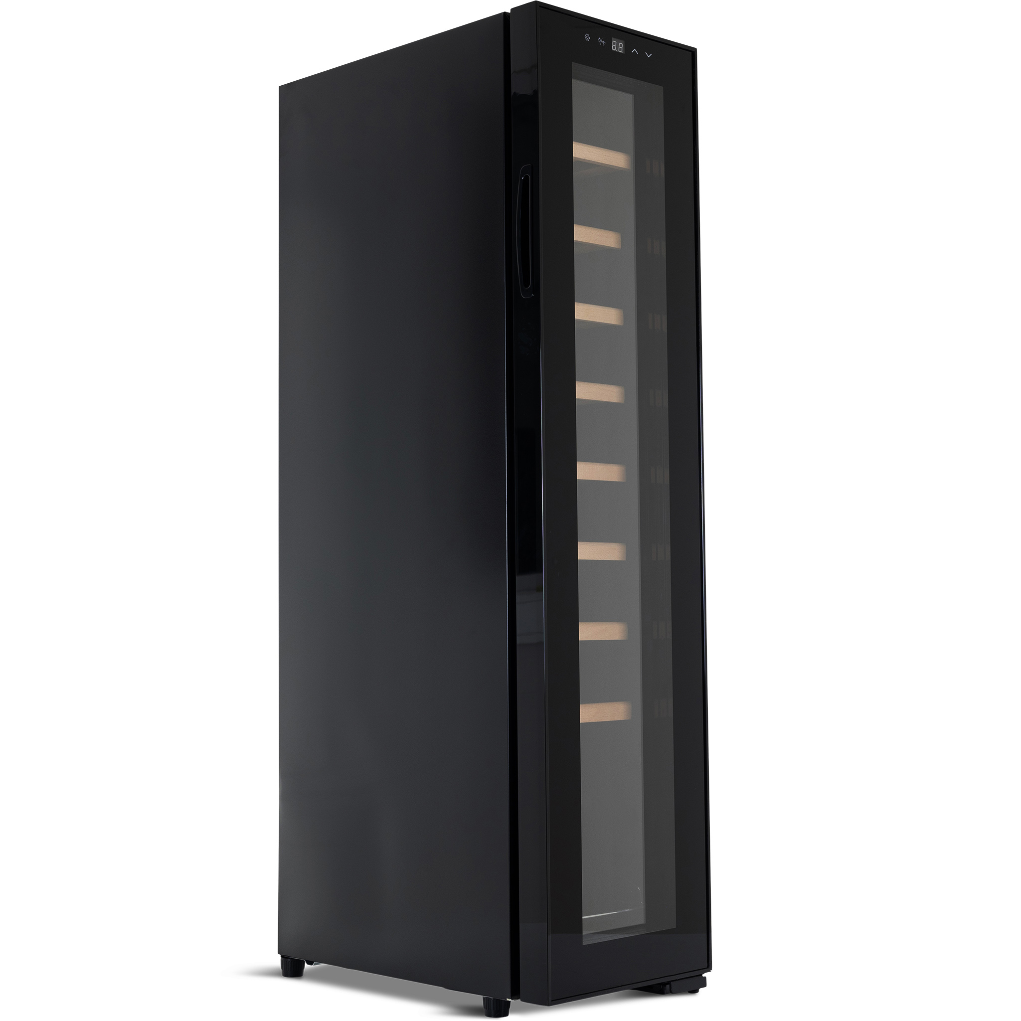 Vinkyl 18 flaskor | Extra tystg�ende | LED-belysning | 25cm smal