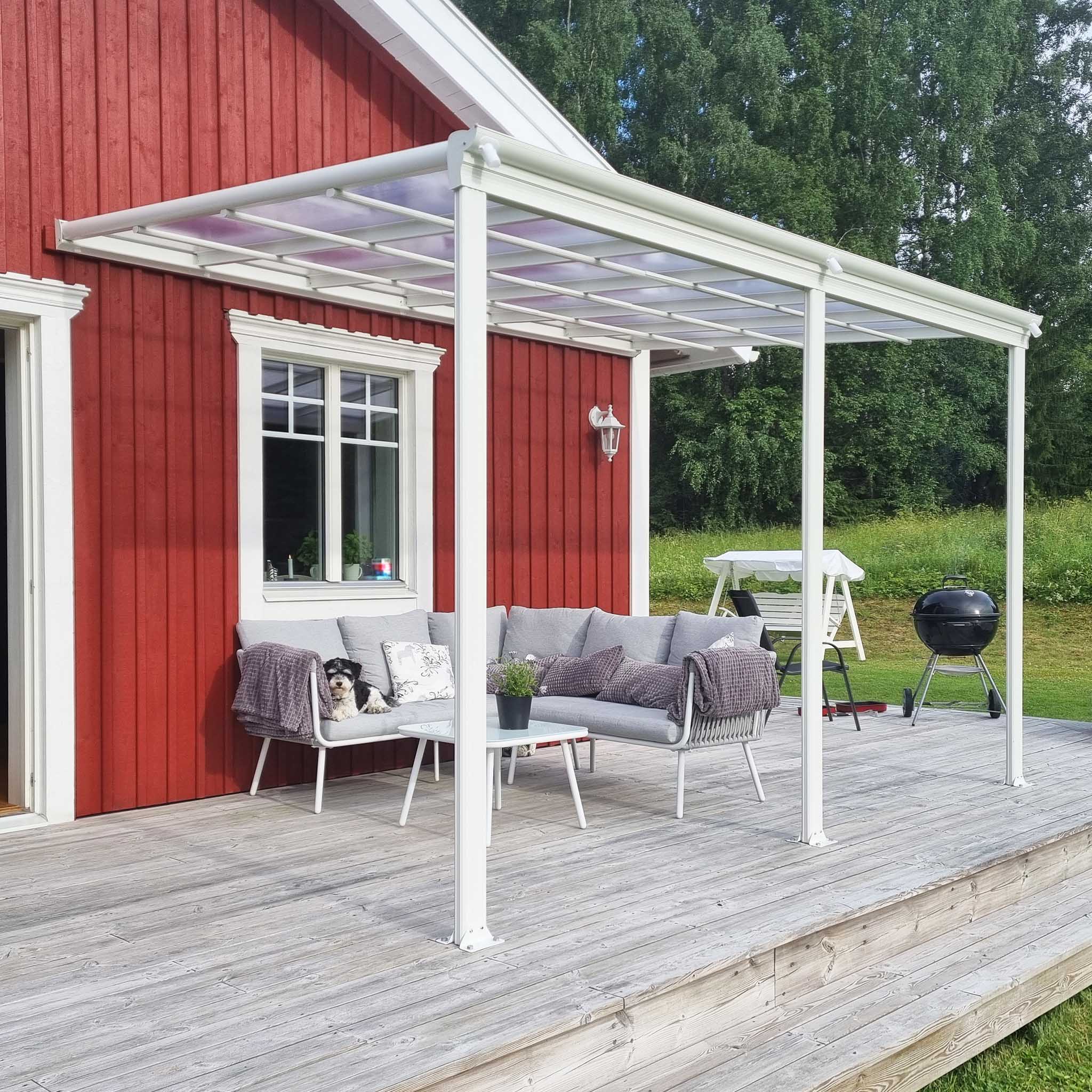 Altantak 3.7x2.5m | Extra hög | Kanalplast / Aluminium Altantak 3.7x2.5m | Extra hög | Kanalplast / Aluminium