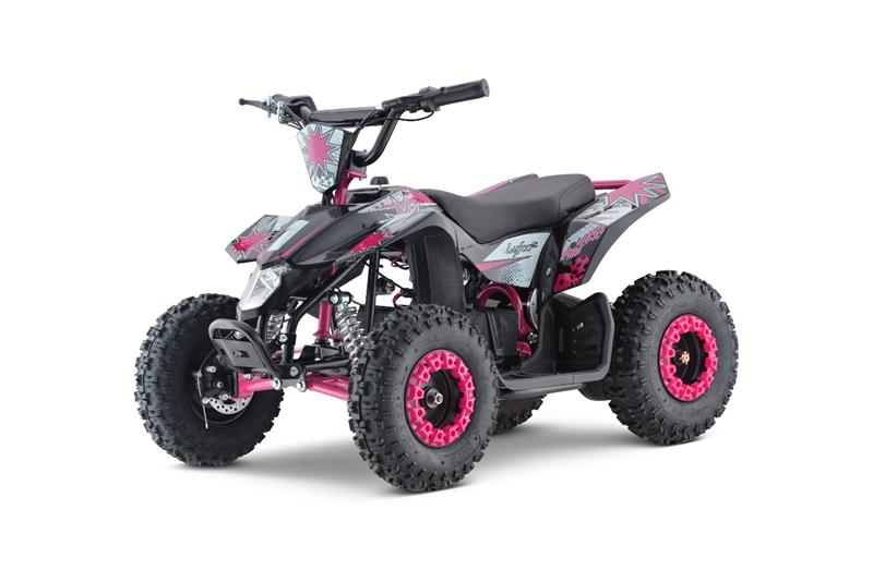 El fyrhjuling | ATV för barn 1000W | Rosa/svart El fyrhjuling | ATV för barn 1000W | Rosa/svart