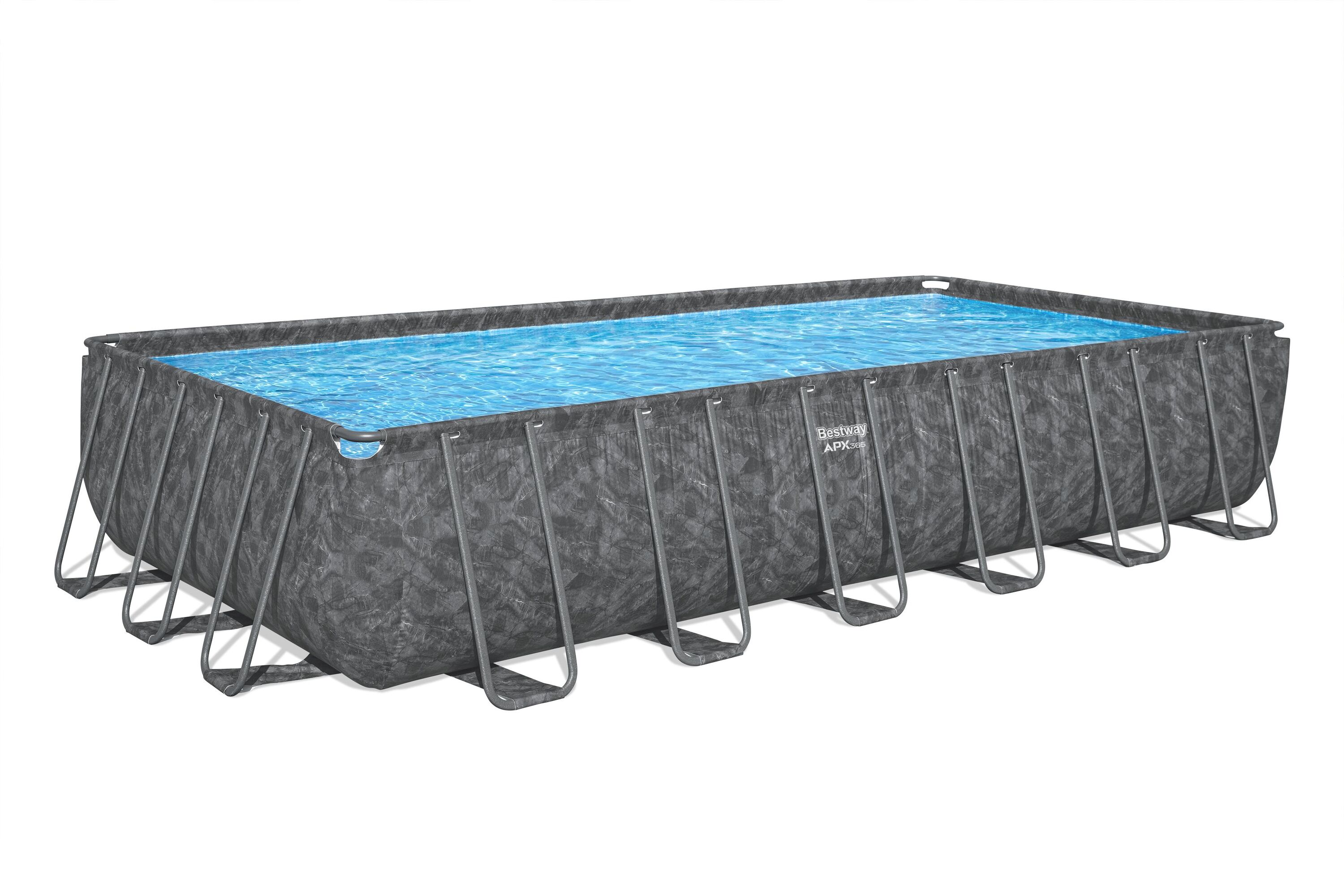 Bestway pool ovan mark 7,3x3,7m - 132cm djup | Power Steel (56474) Bestway pool ovan mark 7,3x3,7m - 132cm djup | Power Steel (56474)