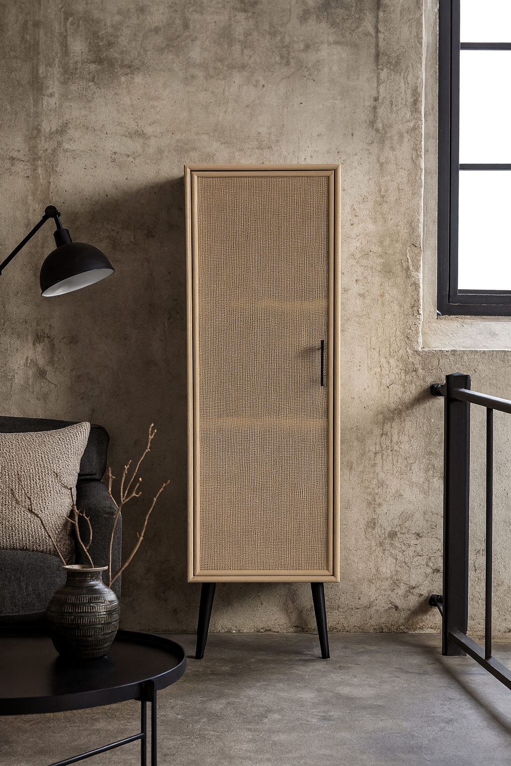 React Skp  Ljus ek & rotting | Handbyggd frvaring med tv hyllplan