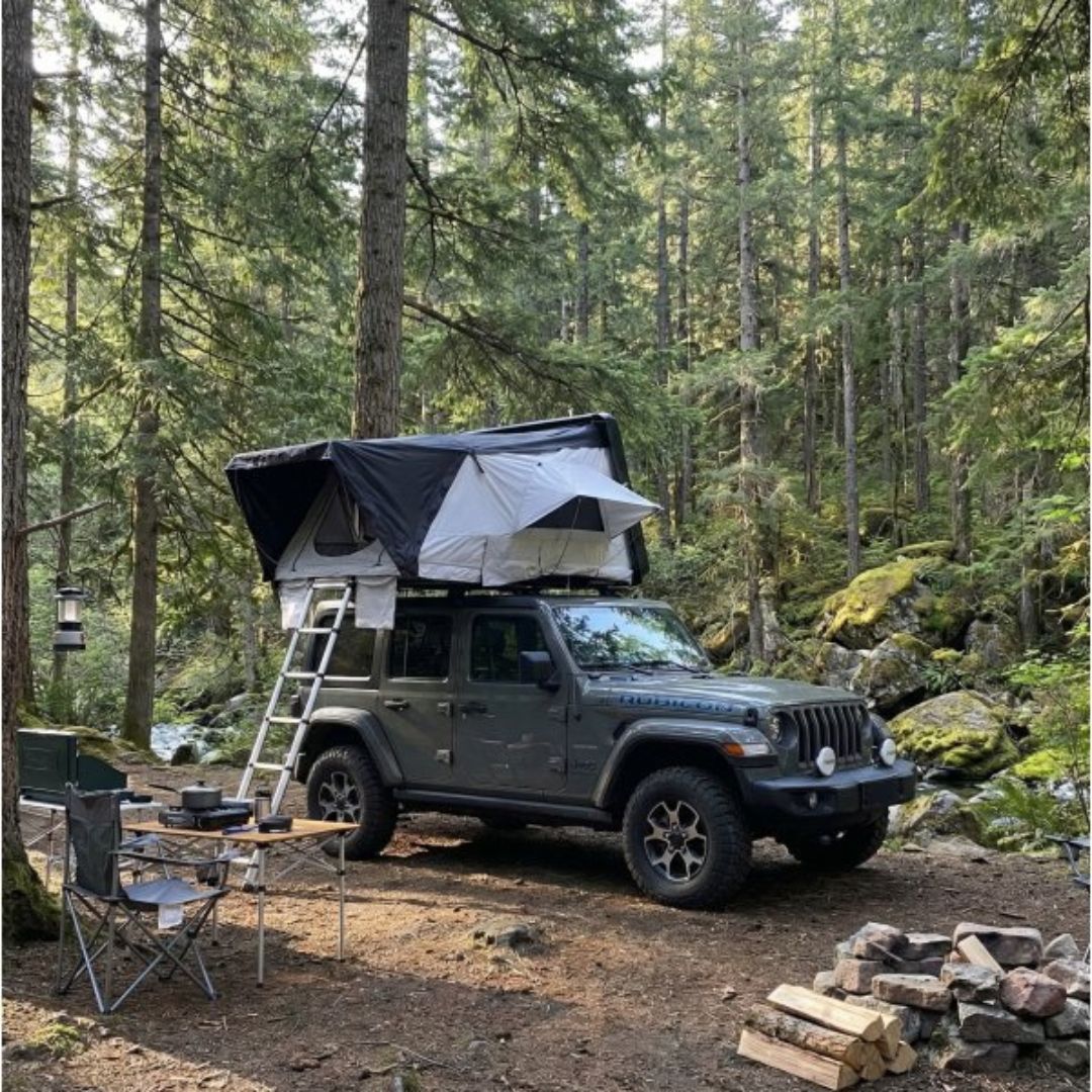 Takt&auml;lt hard shell 205&times;210 cm  Camping f&ouml;r bil & SUV  Tajga XL