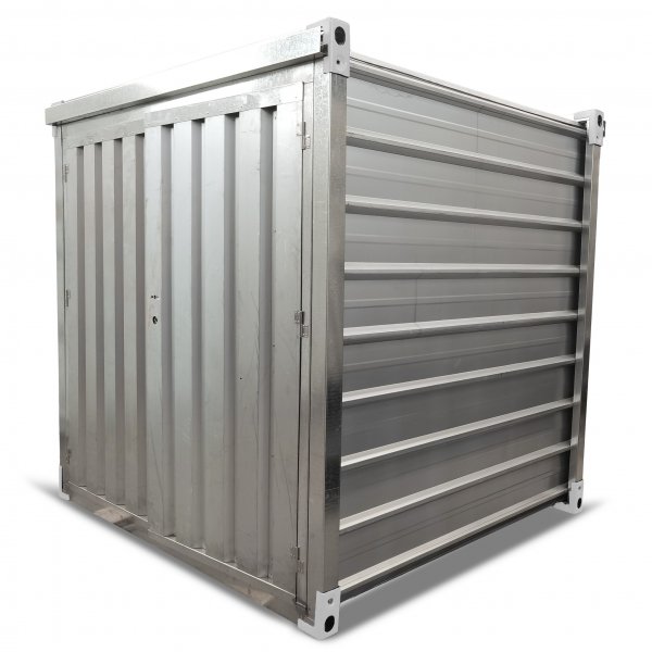 Förvaringscontainer 2x2x2m | 500kg/m² | Galvaniserat stål | Oden Förvaringscontainer 2x2x2m | 500kg/m² | Galvaniserat stål | Oden