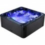 Spabad Poseidon Black Edition – 5–6 personer | Lucite® akryl, Gecko® cirkulationspump & Balboa® styrsystem Spabad Poseidon Black Edition – 5–6 personer | Lucite® akryl, Gecko® cirkulationspump & Balboa® styrsystem
