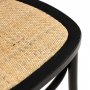 Matstol i tr | 2-pack | Svart/natur | Pinntorp