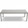 Underhllsfritt matbord i hgtryckslaminat och aluminium - 220cm