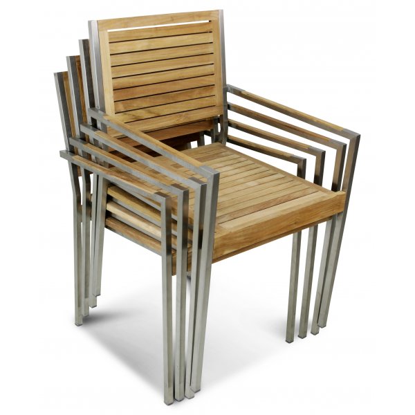 Rostfria utemöbler - Boston matgrupp Rostfria utemöbler - Boston matgrupp