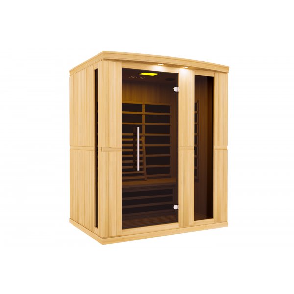 IR-bastu för 2-4 personer | Fullhöjd 195 cm | Tammerfors IR-bastu för 2-4 personer | Fullhöjd 195 cm | Tammerfors