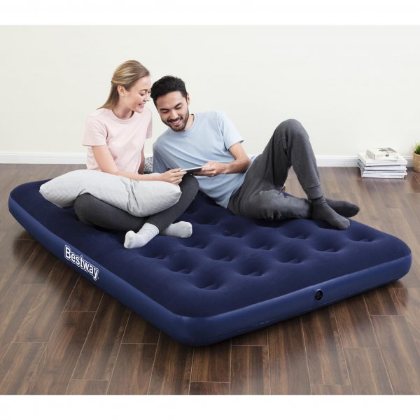 Uppblåsbar madrass | Bestway Airbed Full med elektrisk pump Uppblåsbar madrass | Bestway Airbed Full med elektrisk pump