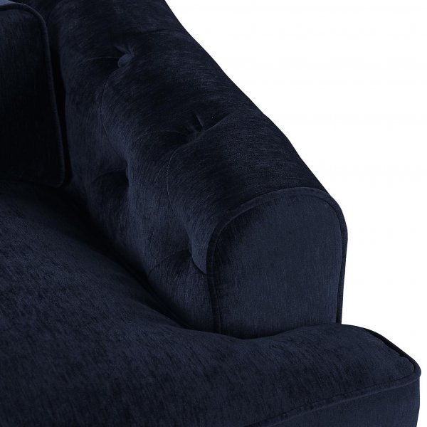 Elegant textilfåtölj | Mörkblå | Celeste Elegant textilfåtölj | Mörkblå | Celeste