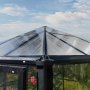Orangeri och lusthus 7,8m | Sexkantigt vxthus| 4mm skerhetsglas