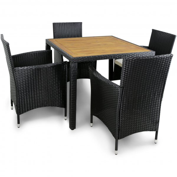 Liten matgrupp trädgårdsmöbler | Konstrotting med 4 stolar | Jonstorp Liten matgrupp trädgårdsmöbler | Konstrotting med 4 stolar | Jonstorp