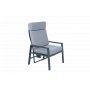 Loungegrupp i aluminium med recliner � Soffa, 2 stolar & bord | Apelviken