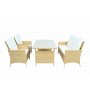Loungegrupp med bord i beige – 2 stolar & 2-sitssoffa | Gillinge Loungegrupp med bord i beige – 2 stolar & 2-sitssoffa | Gillinge