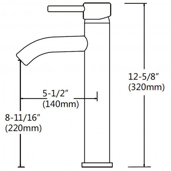 Tvättställsblandare | Rostfritt stål | Skandinavisk design Tvättställsblandare | Rostfritt stål | Skandinavisk design