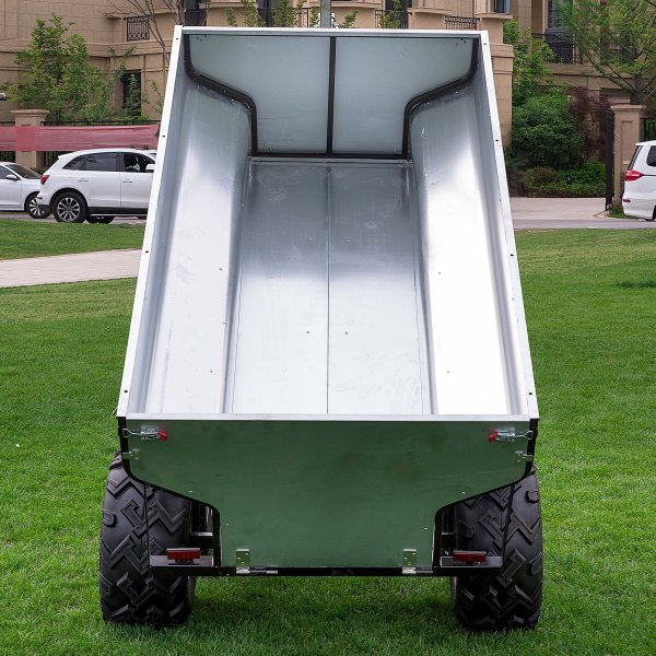 Elektroniskt tippbart ATV-släp | Linjärt ställdon Elektroniskt tippbart ATV-släp | Linjärt ställdon