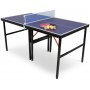 Mini-pingisbord med nt, 2 racket & bollar