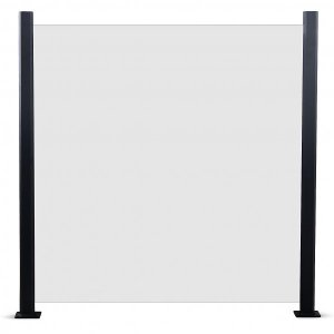 Glasräcke/ staket i klarglas | 1000×975 mm | 6 mm transparent | 5-pack Glasräcke/ staket i klarglas | 1000×975 mm | 6 mm transparent | 5-pack