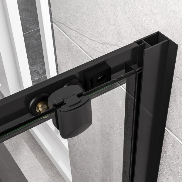 Duschhörna med skjutdörrar | 6mm säkerhetsglas | Modern design Duschhörna med skjutdörrar | 6mm säkerhetsglas | Modern design