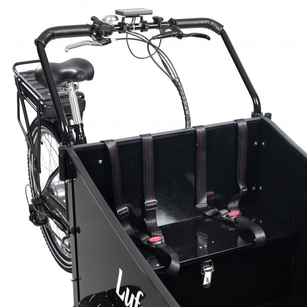 Eldriven cargobike - 16Ah Panasonicbatteri - Pro